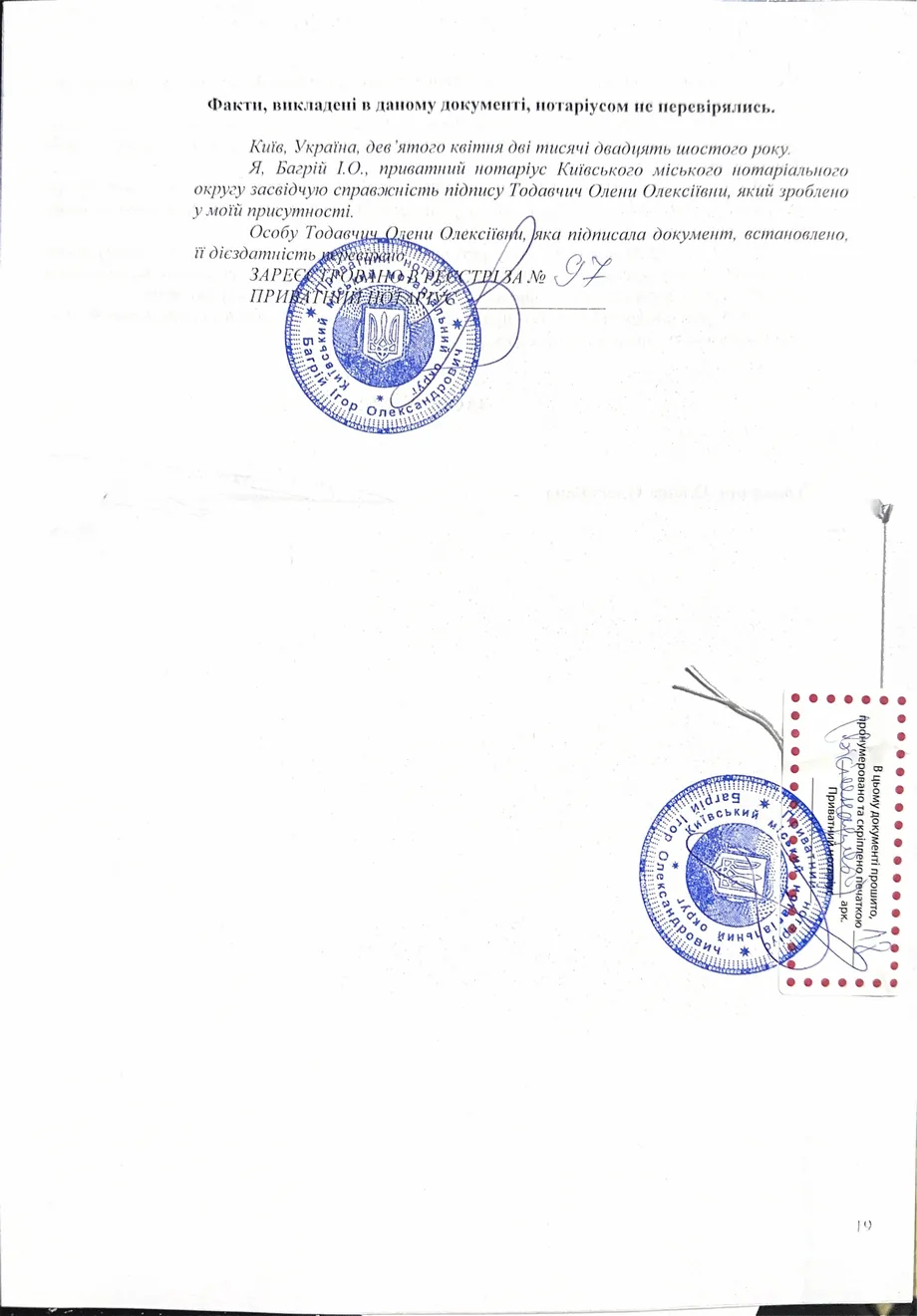 Статут організації — сторінка 20