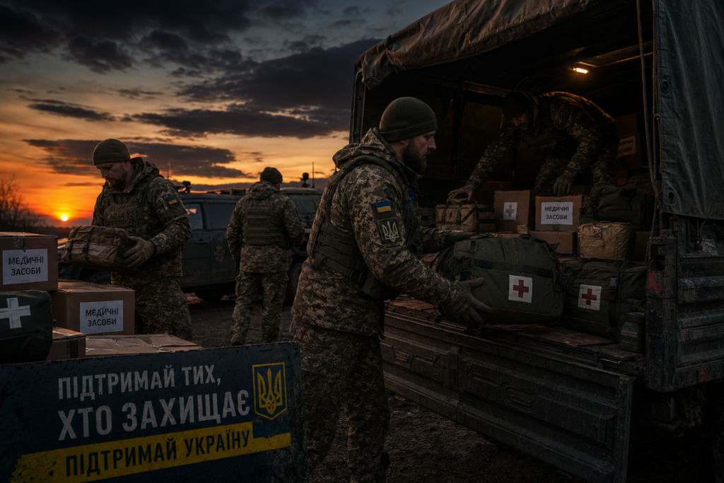 Медикаменти для бійців